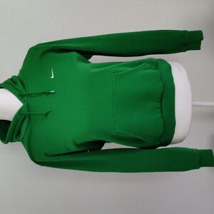 Nike Green Hooded Sweatshirt